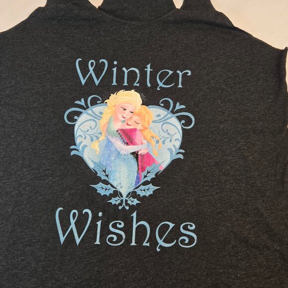 NEXT LEVEL APPAREL Darth Vader/Frozen Tank Tops Sz XXL Dark Gray - Picture 6 of 12